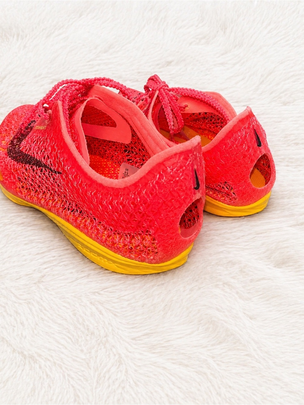 Nike Air Zoom Victory Women’s 8.5 Track Spikes Hyper Pink AtomKnit Racing Shoes - Picture 6 of 7